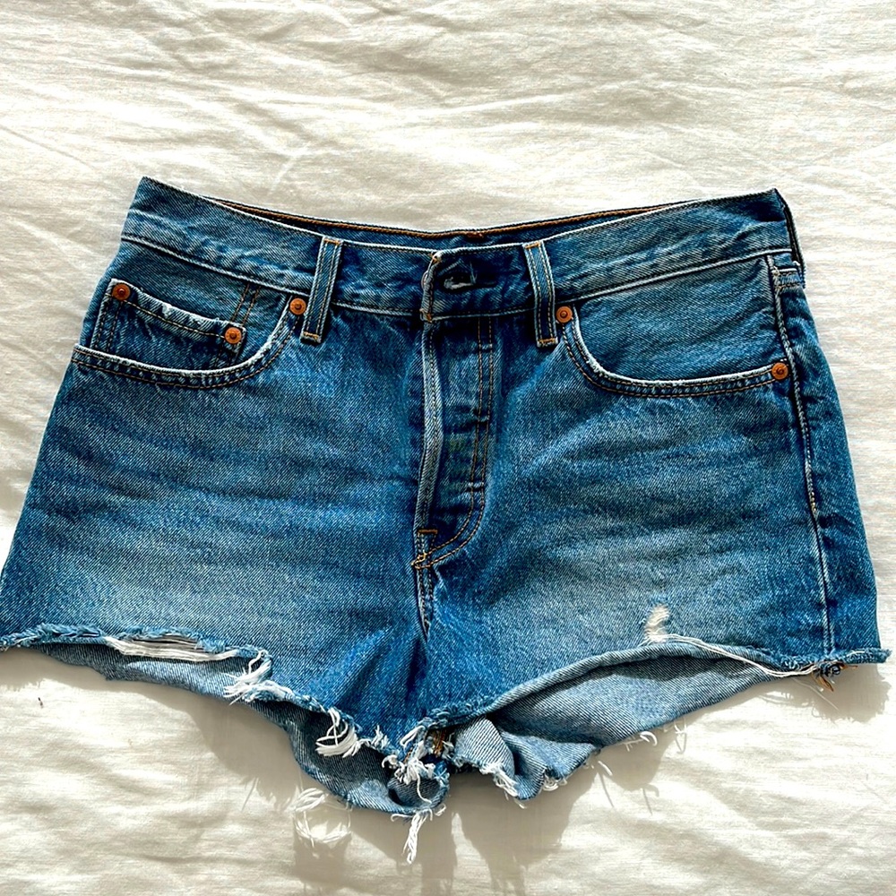 Levi’s 501 Button-fly Denim Shorts
